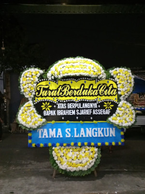 Papan Bunga Duka di Galela Utara