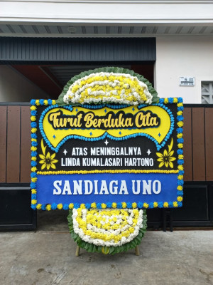 Papan Bunga Duka di Galela Utara